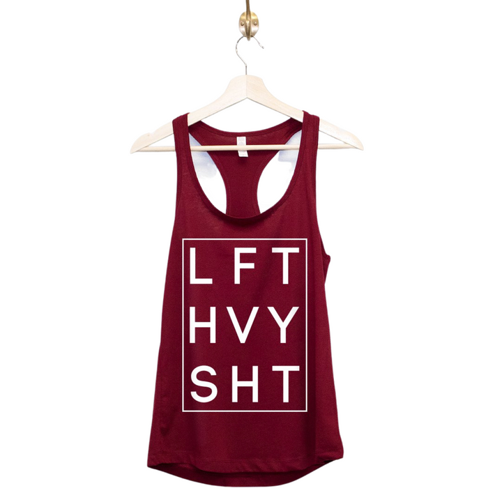 Lift Heavy Workout Tank Top - Pick Style