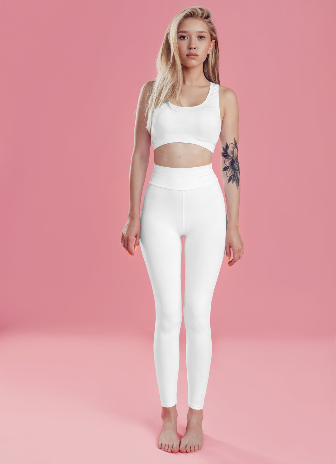 White Fitness Set